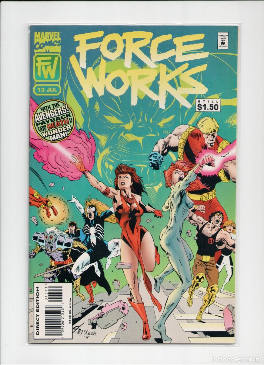 C&oacute;mics: FORCE WORKS #13 MARVEL COMICS 1995 - Foto 1