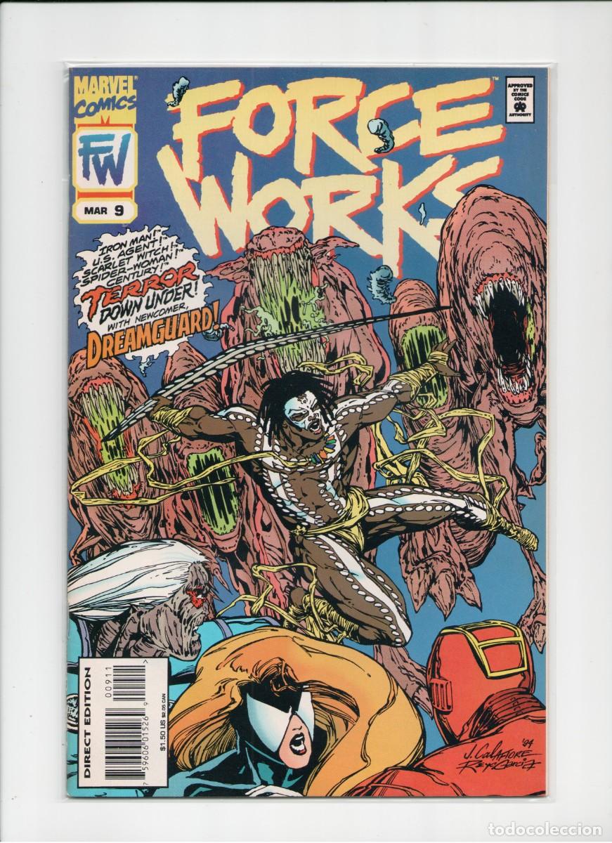 C&oacute;mics: FORCE WORKS #9 MARVEL COMICS 1995 - Foto 1