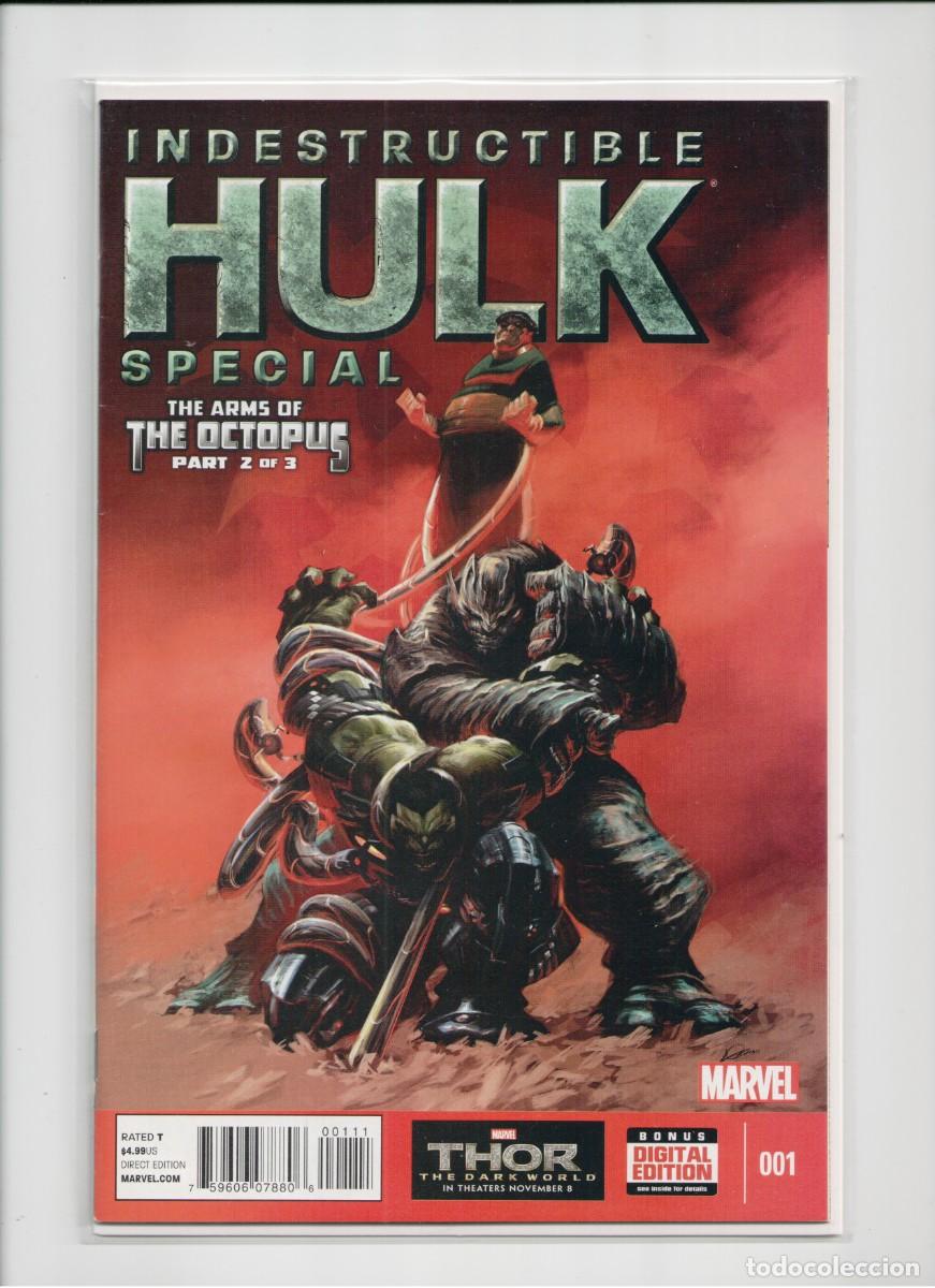 C&oacute;mics: INDESTRUCTIBLE HULK #1 MARVEL COMICS 2013 - Foto 1