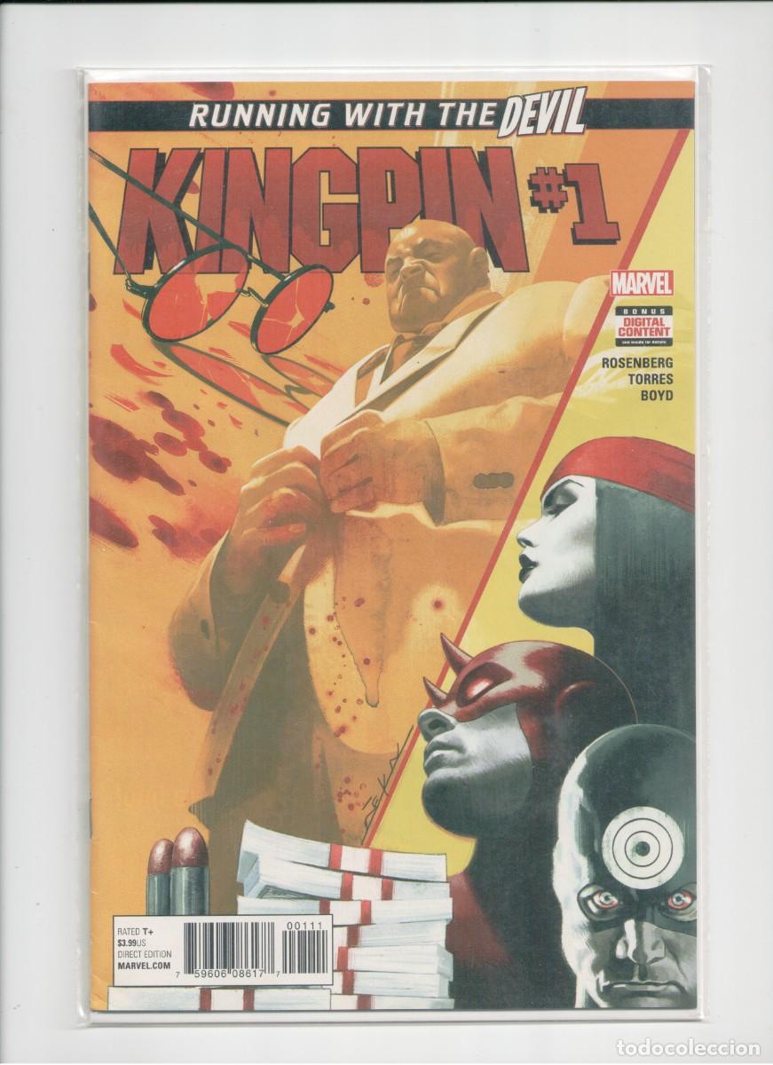 C&oacute;mics: KINGPIN #1 MARVEL COMICS 2017 - Foto 1