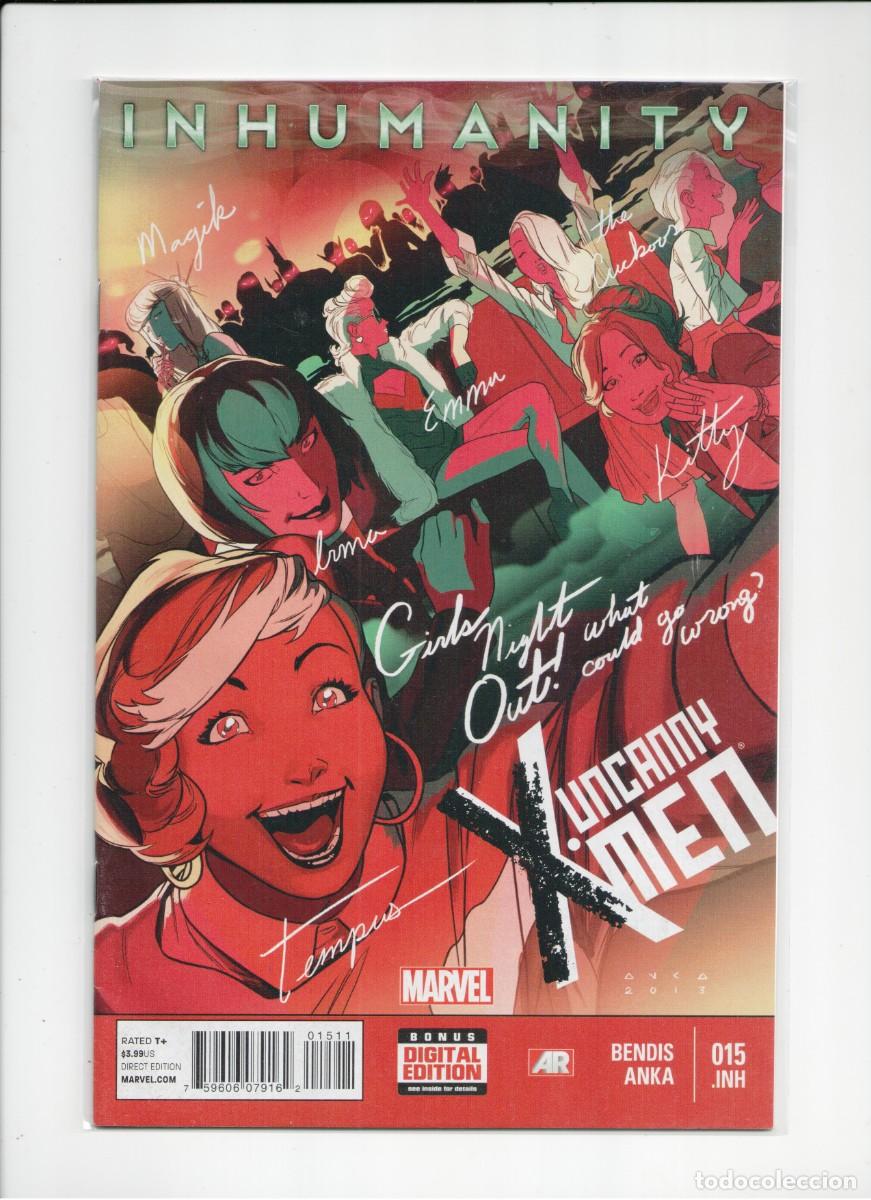 C&oacute;mics: INHUMANITY #15 UNCANNY X-MEN MARVEL COMICS 2013 - Foto 1