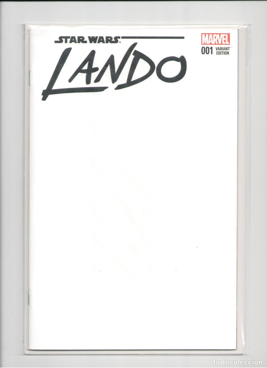 C&oacute;mics: LANDO STAR WARS #1 VARIANT EDITION MARVEL COMICS 2015 - Foto 1
