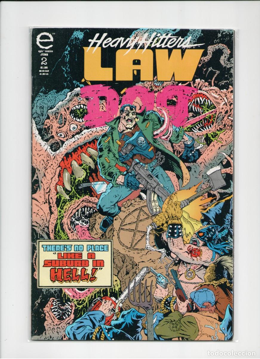 Fumetti: HEAVY HITTERS LAW DOG #2 EPIC COMICS 1993