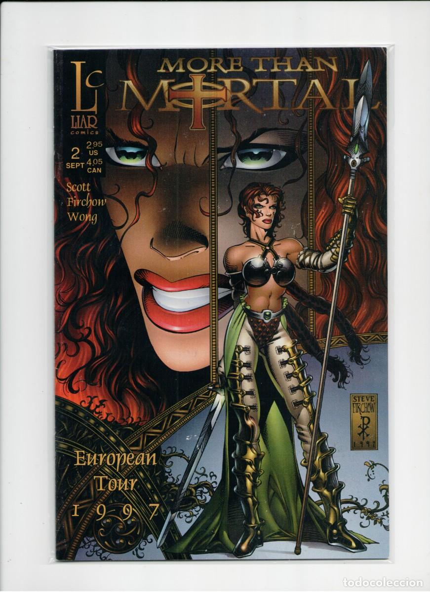 C&oacute;mics: MORE THAN MORTAL #2 LIAR COMICS 1997 - Foto 1