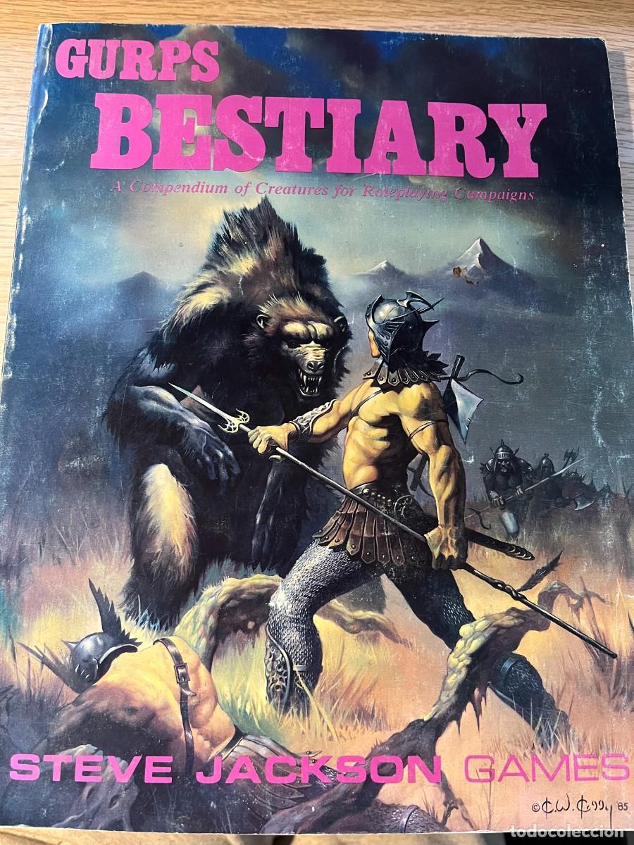 Fumetti: Gurps Bestiary de Steffan O&acute;Sullivan. Edicion en ingl&eacute;s. 1988