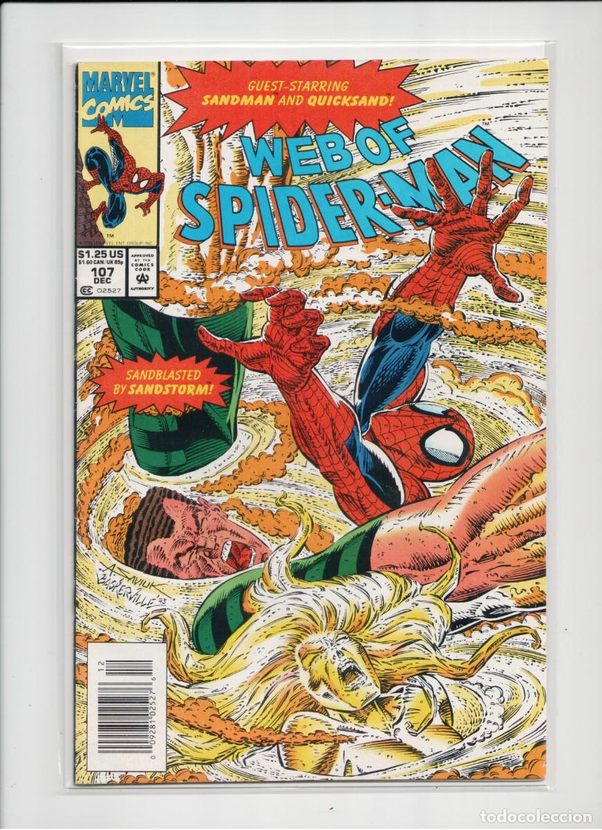 C&oacute;mics: WEB OF SPIDERMAM #107 MARVEL COMICS 1993 - Foto 1