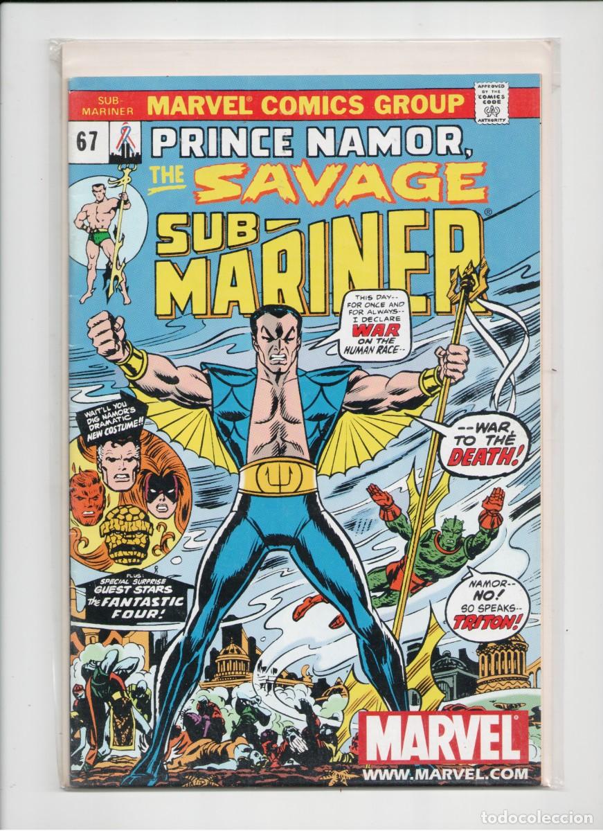 C&oacute;mics: THE SAVAGE SUB-MARINER #67 REPRINT MARVEL COMICS 2002 - Foto 1