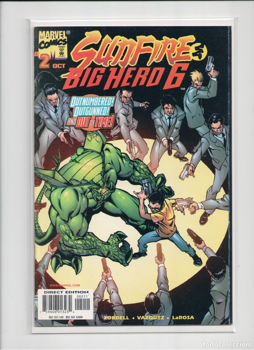 C&oacute;mics: SUNFIRE BIG HERO 6 #2 MARVEL COMICS 1998 - Foto 1