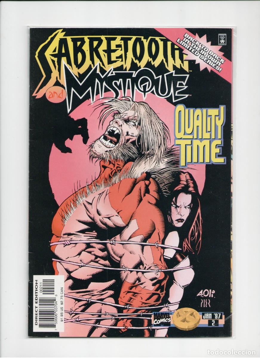 C&oacute;mics: SABRETOOTH & MYSTIQUE #2 MARVEL COMICS 1997 - Foto 1