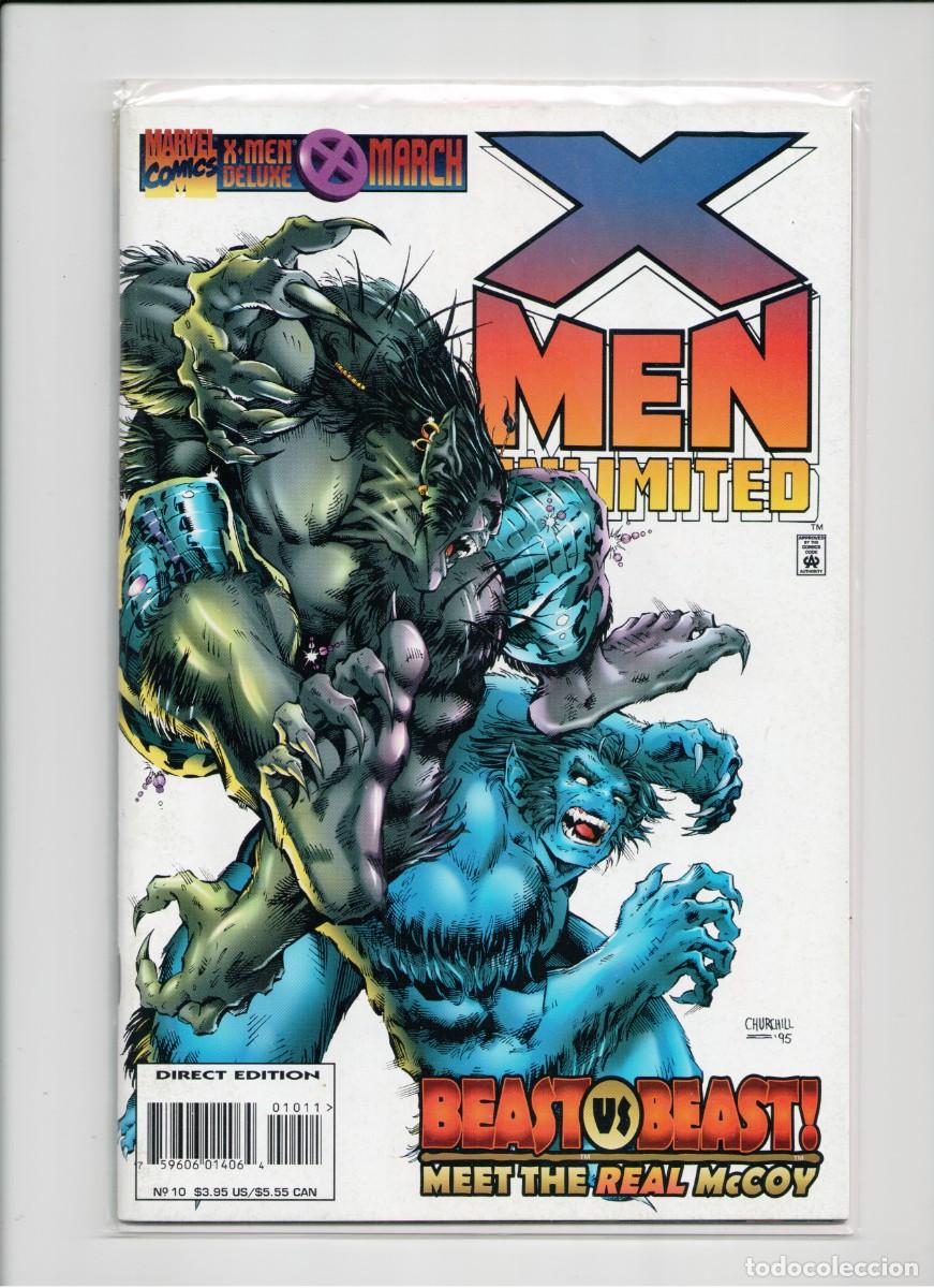 C&oacute;mics: X-MEN UNLIMITED #10 MARVEL COMICS 1996 - Foto 1