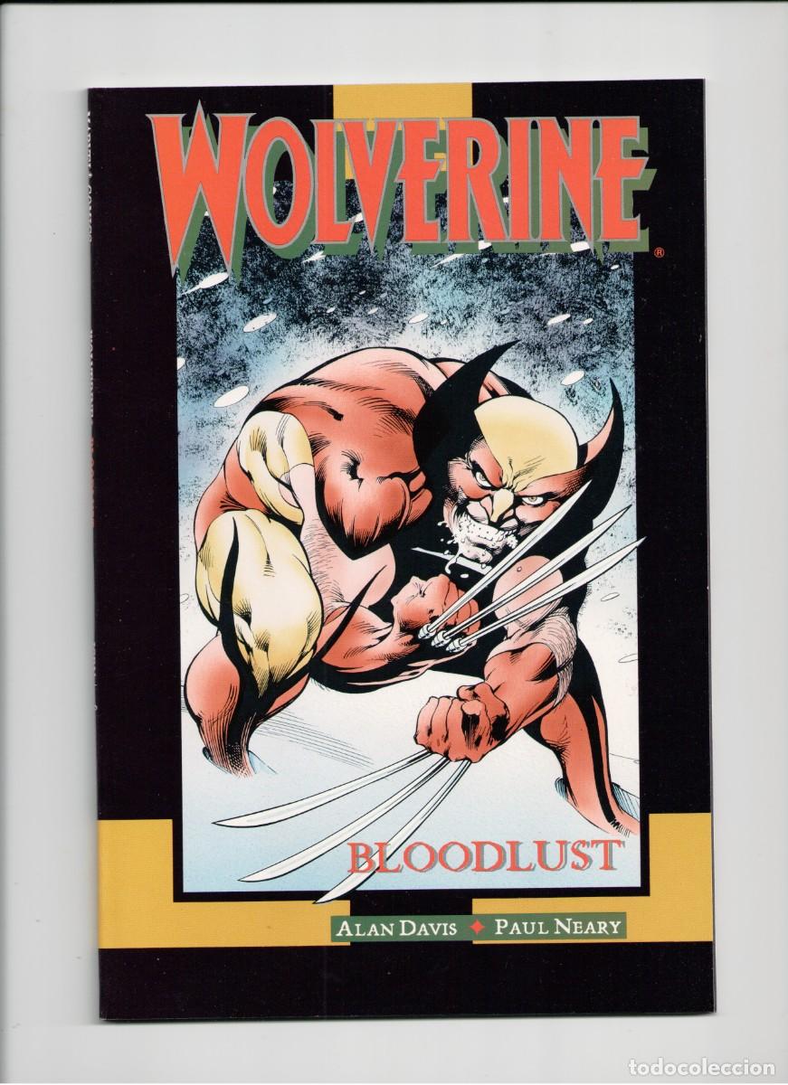 C&oacute;mics: WOLVERINE BLOODLUST ONE SHOT MARVEL COMICS 1990 - Foto 1