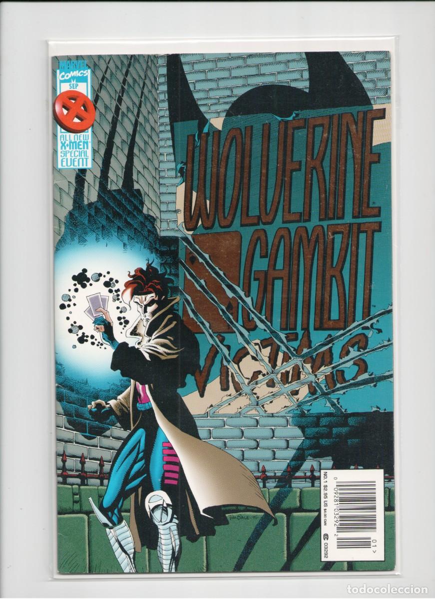 C&oacute;mics: WOLVERINE & GAMBIT VICTIMS #1 MARVEL COMICS 1995 - Foto 1