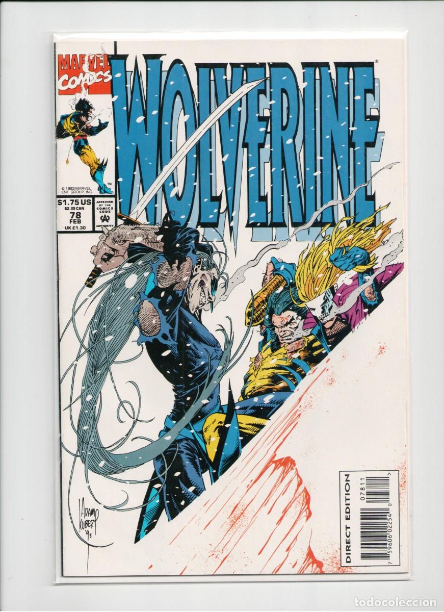 C&oacute;mics: WOLVERINE #78 MARVEL COMICS 1994 - Foto 1