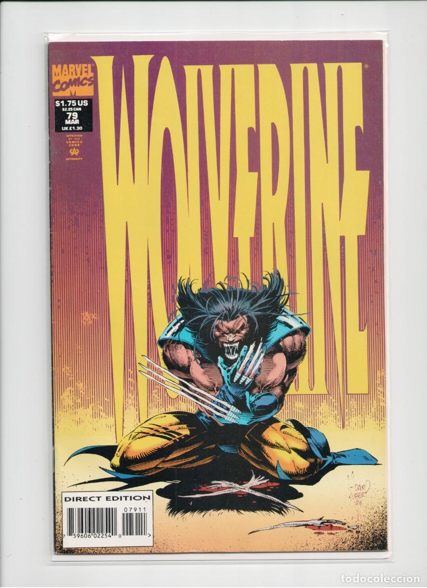 C&oacute;mics: WOLVERINE #79 MARVEL COMICS 1994 ( CYBER Aparici&oacute;n ) - Foto 1