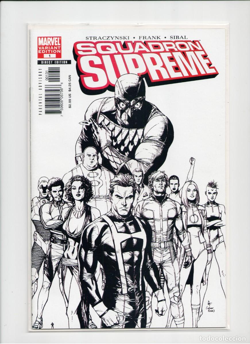 C&oacute;mics: SQUADRON SUPREME #1 MARVEL COMICS 2016 VARIANT EDITION - Foto 1