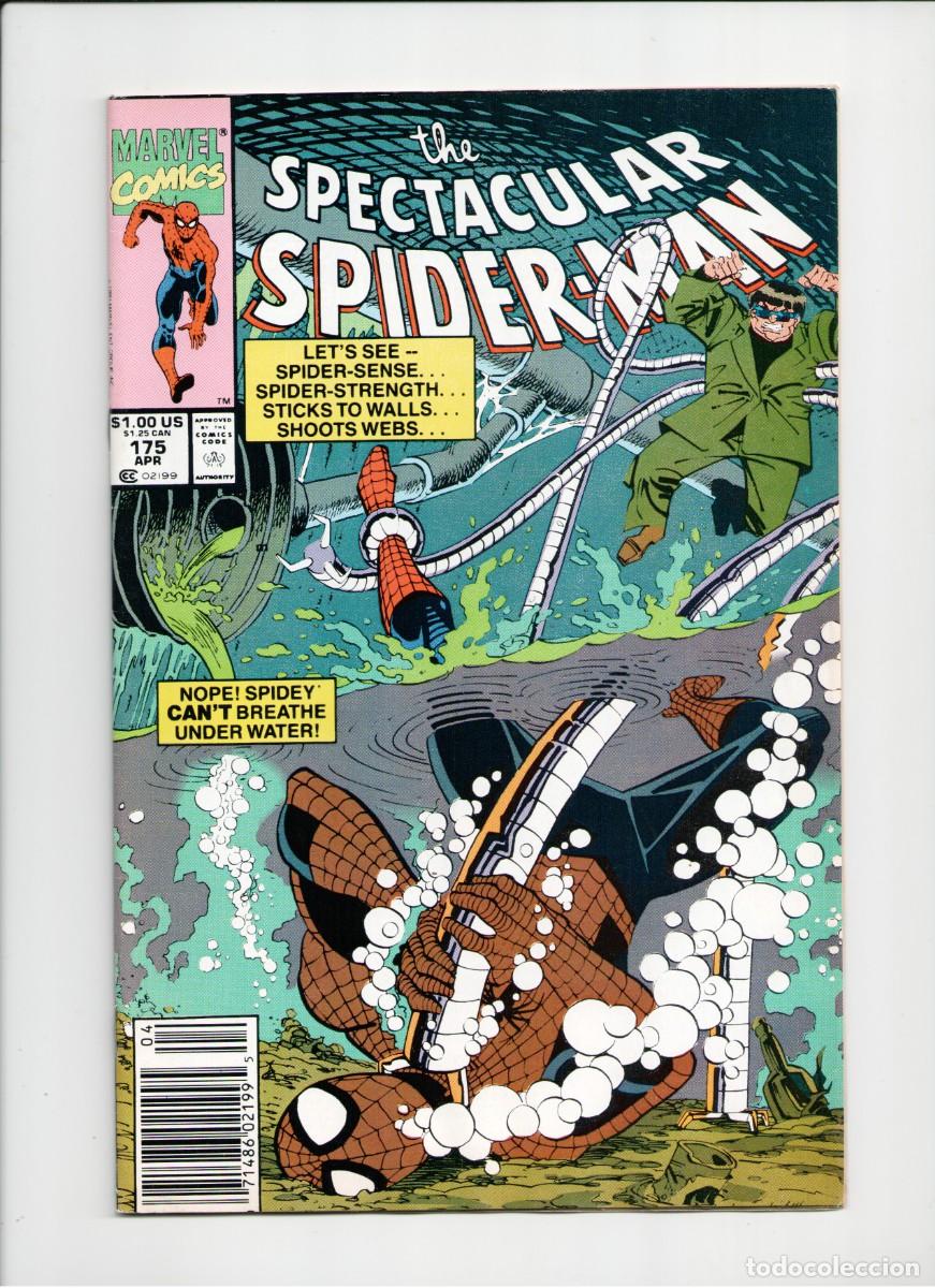 C&oacute;mics: THE SPECTACULAR SPIDERMAN #175 MARVEL COMICS 1991 - Foto 1