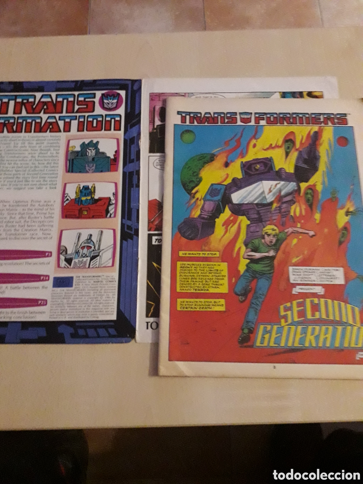 C&oacute;mics: TRANSFORMERS N&Uacute;MERO 10. SECOND GENERATION. MARVEL UK - Foto 3