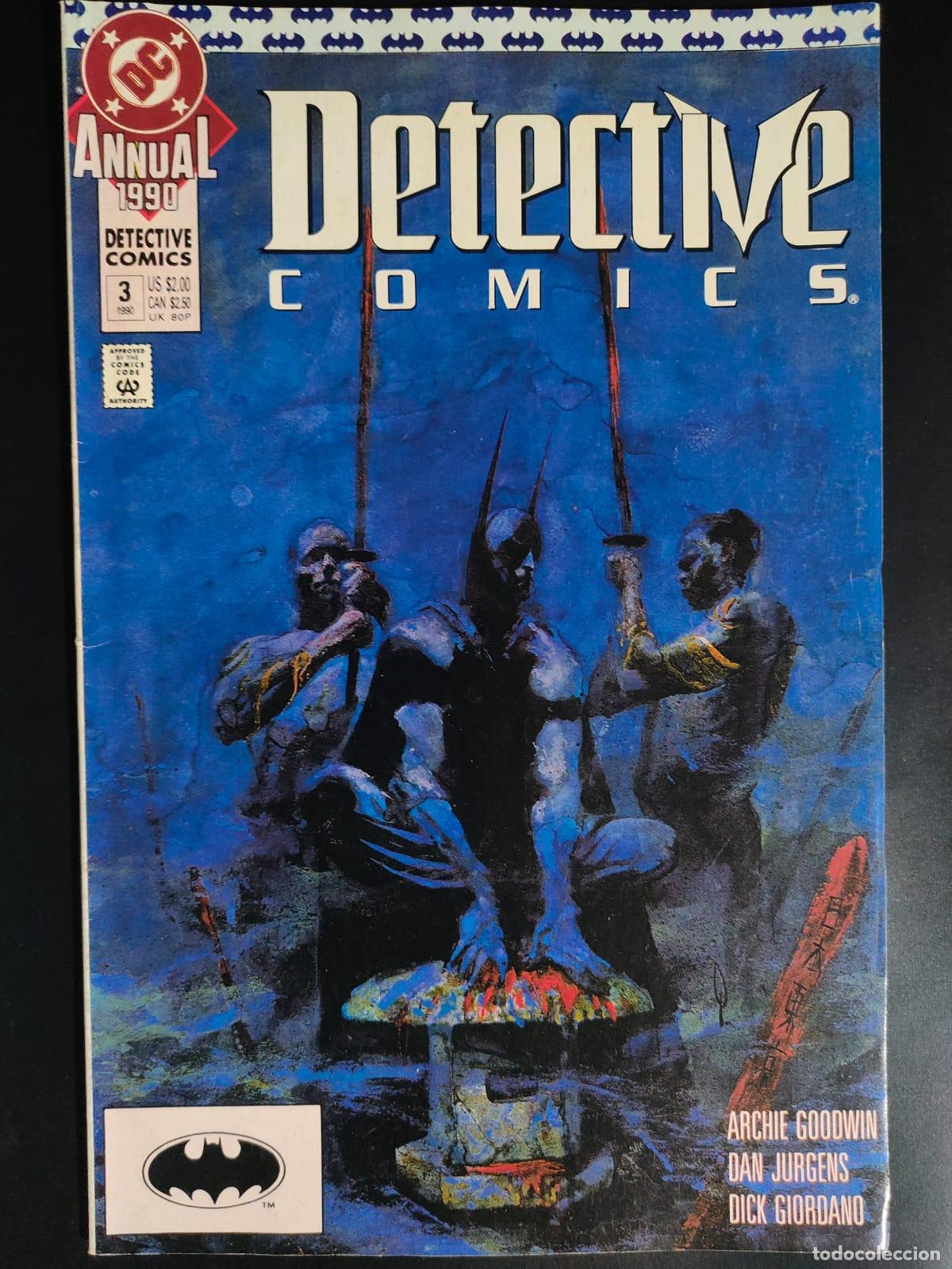 C&oacute;mics: DETECTIVE COMICS ANUAL 1990 NUMERO 3 VERSION USA - Foto 1