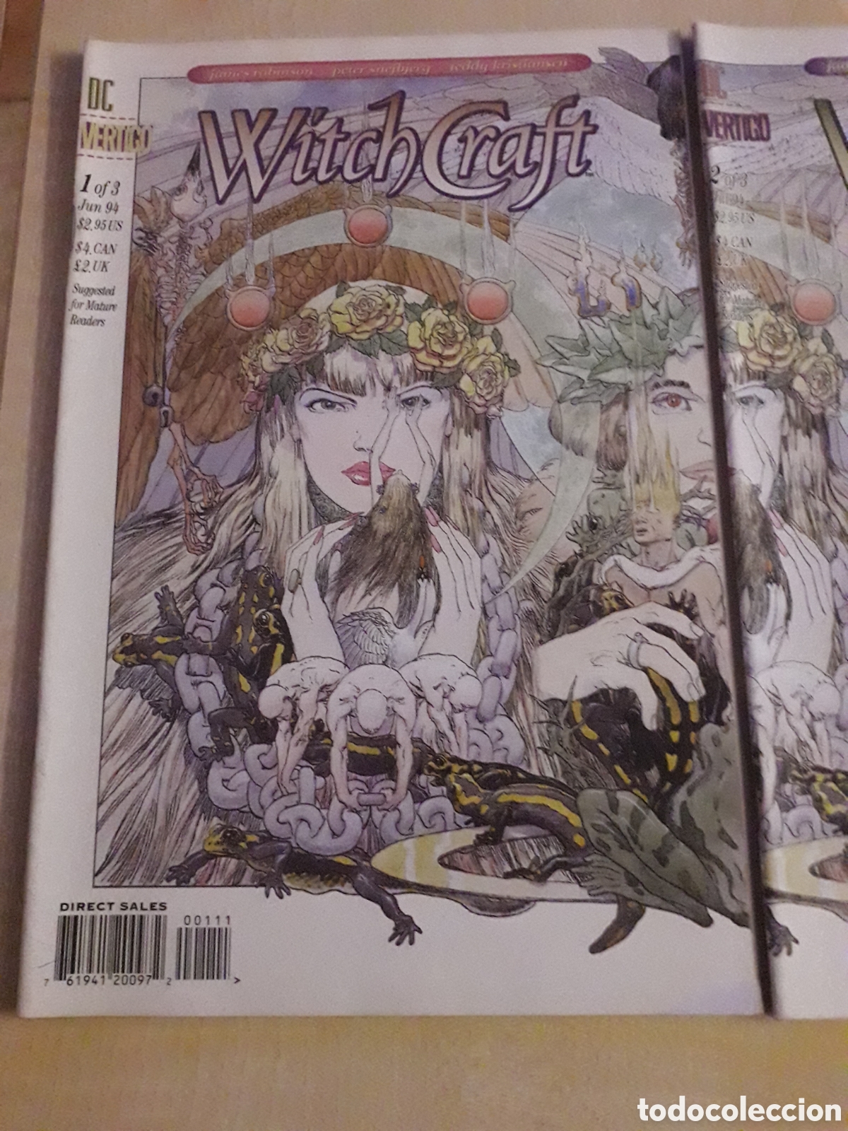 C&oacute;mics: WITCHCRAFT NUM 1, 2 y 3. Completa. DC VERTIGO. ORIGINAL USA - Foto 2
