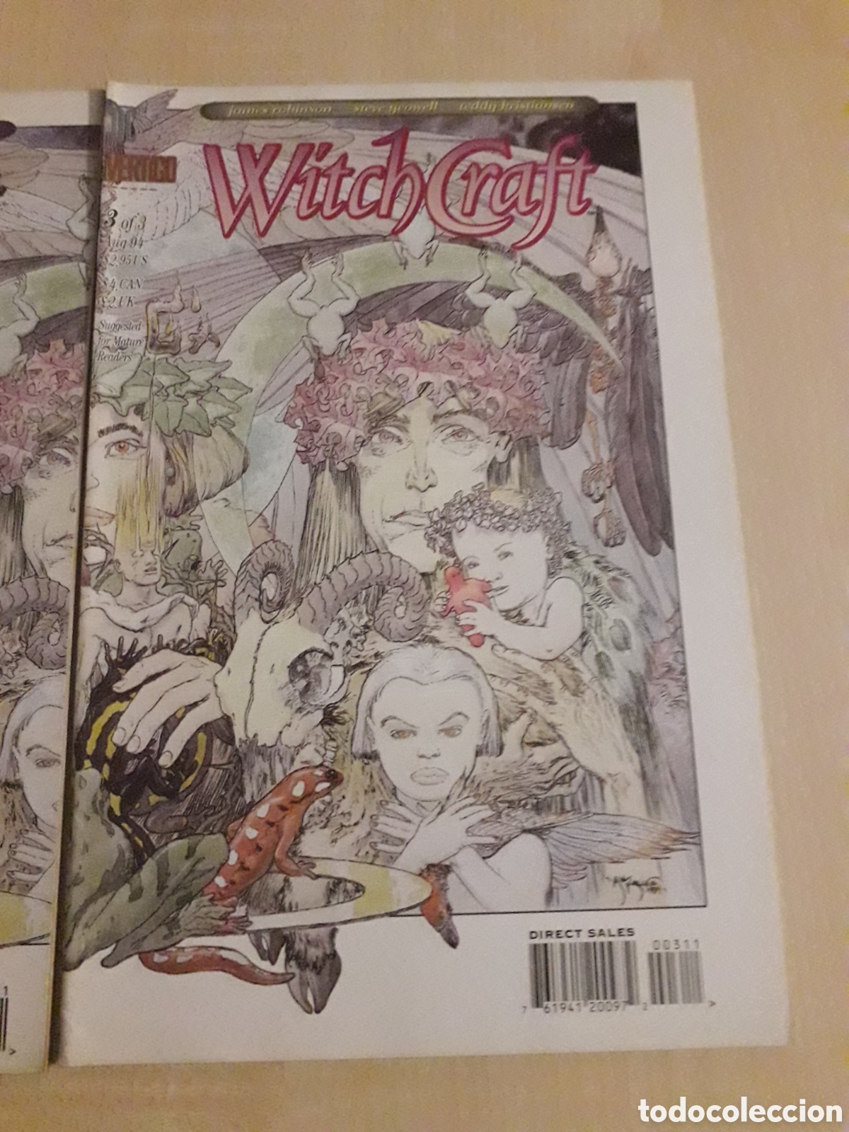 C&oacute;mics: WITCHCRAFT NUM 1, 2 y 3. Completa. DC VERTIGO. ORIGINAL USA - Foto 4
