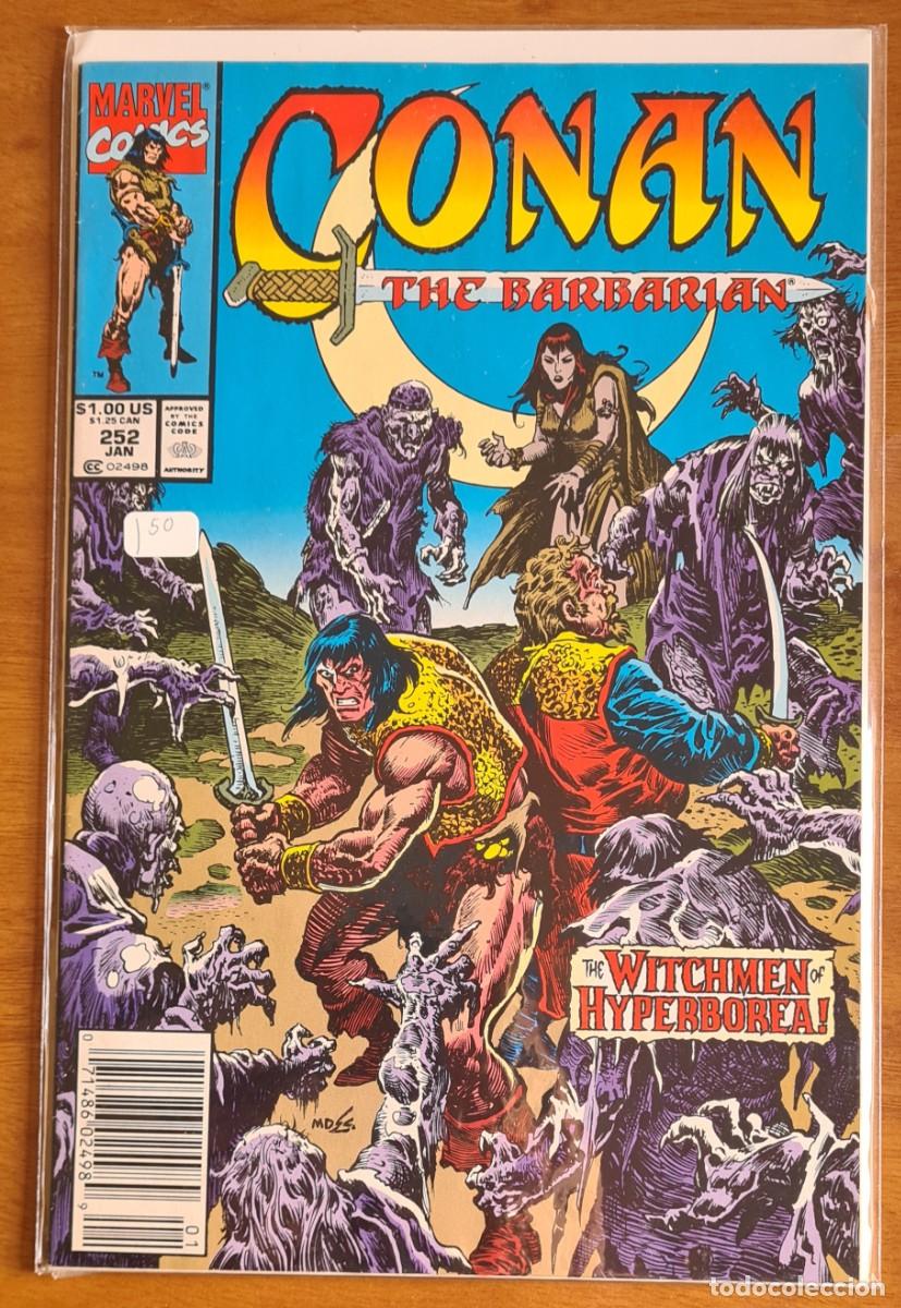 C&oacute;mics: MARVEL - Conan the Barbarian n&ordm; 252 USA - Foto 1