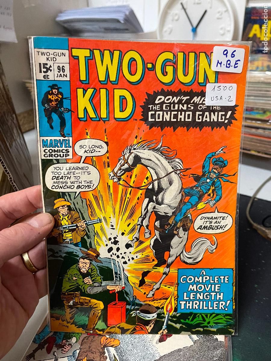 C&oacute;mics: TWO GUN KID MARVEL COMICS NUMERO 96 BUEN ESTADO - Foto 1