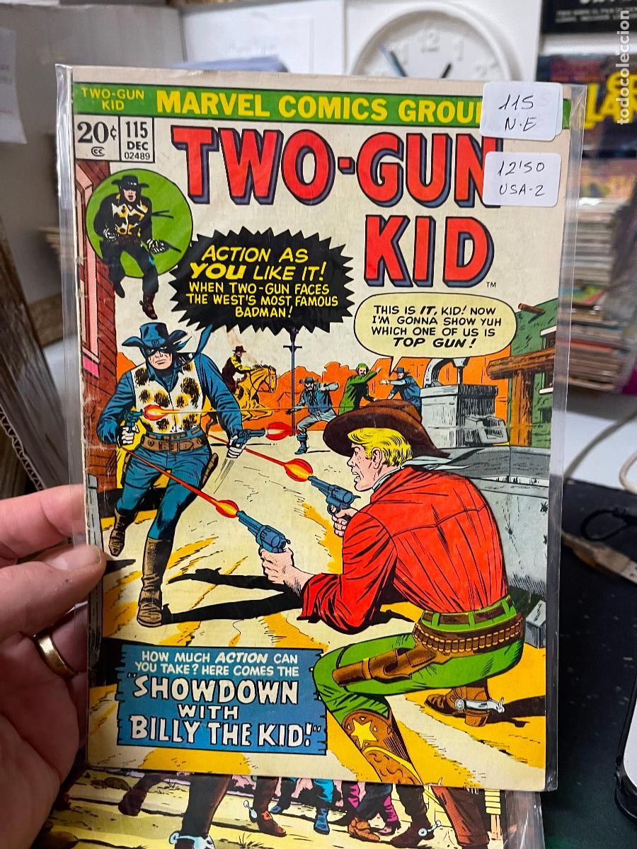 C&oacute;mics: TWO GUN KID MARVEL COMICS NUMERO 115 NORMAL ESTADO - Foto 1