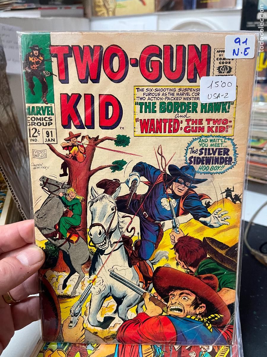 C&oacute;mics: TWO GUN KID MARVEL COMICS NUMERO 91 NORMAL ESTADO - Foto 1