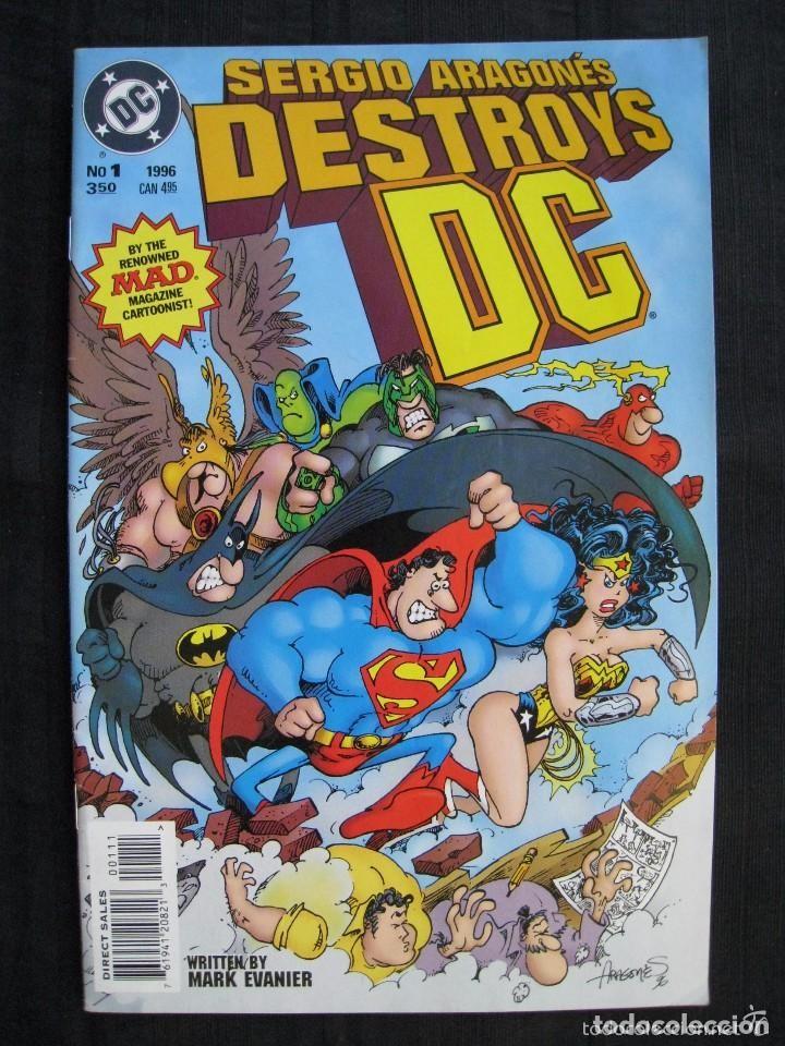 C&oacute;mics: SERGIO ARAGONES DESTROYS DC - DC COMICS - - Foto 1