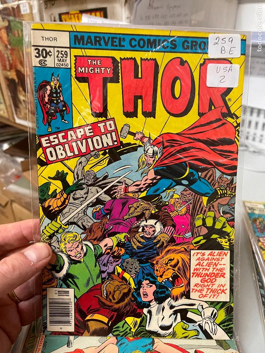 C&oacute;mics: THOR MARVEL COMICS NUMERO 259 BUEN ESTADO - Foto 1