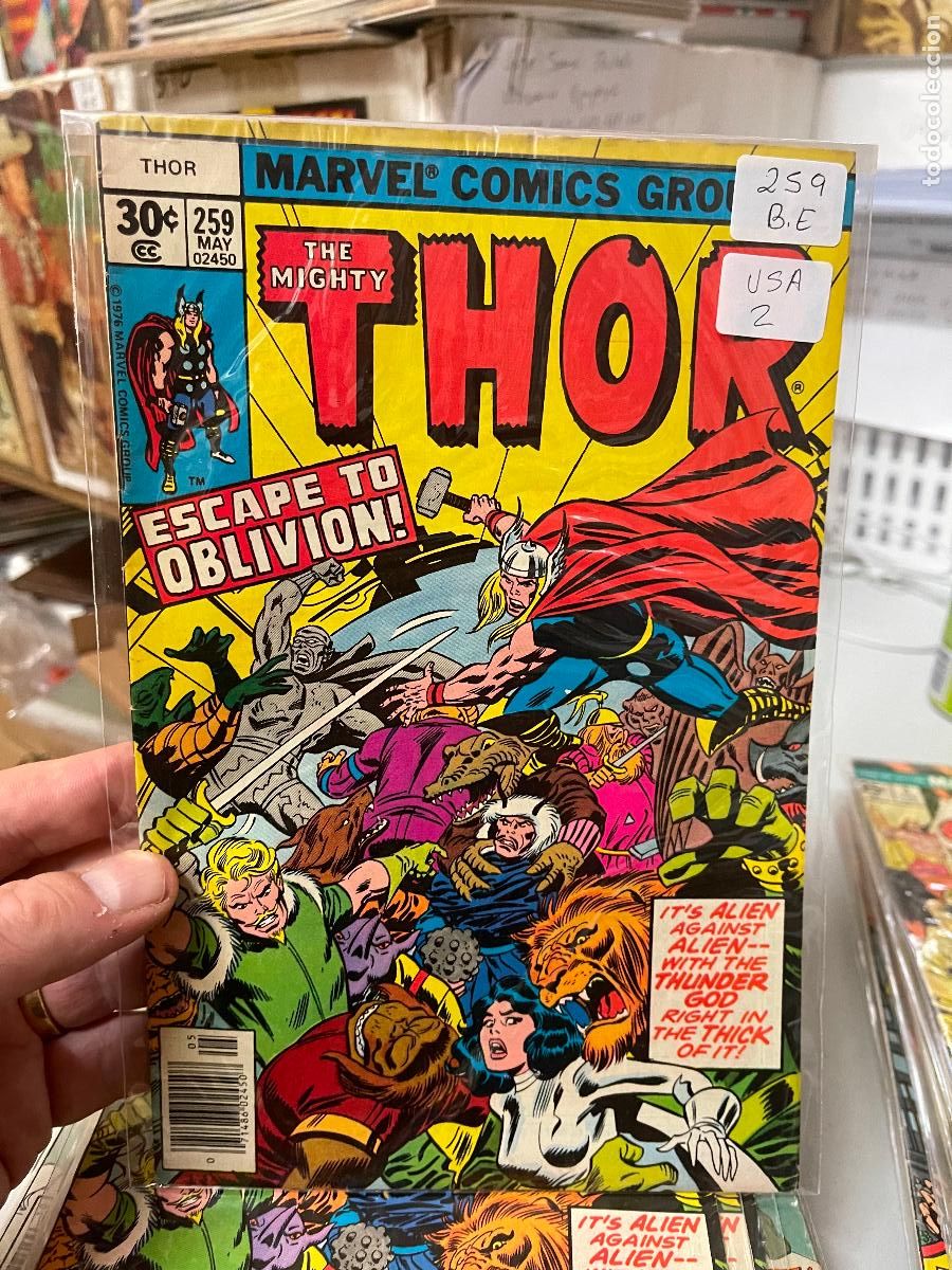 C&oacute;mics: THOR MARVEL COMICS NUMERO 259 BUEN ESTADO - Foto 1