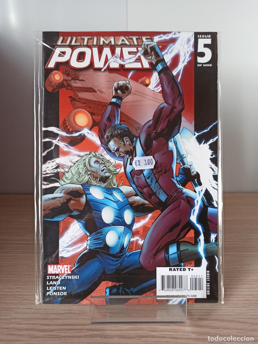 C&oacute;mics: ULTIMATE POWER (Ed. Marvel) N&ordm; 5 de 9 (En ingl&eacute;s original) - Foto 1