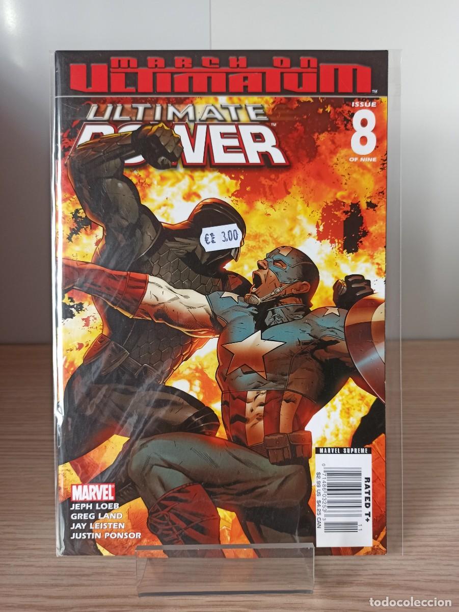 C&oacute;mics: ULTIMATE POWER (Ed. Marvel) N&ordm; 8 de 9 (En ingl&eacute;s original) - Foto 1