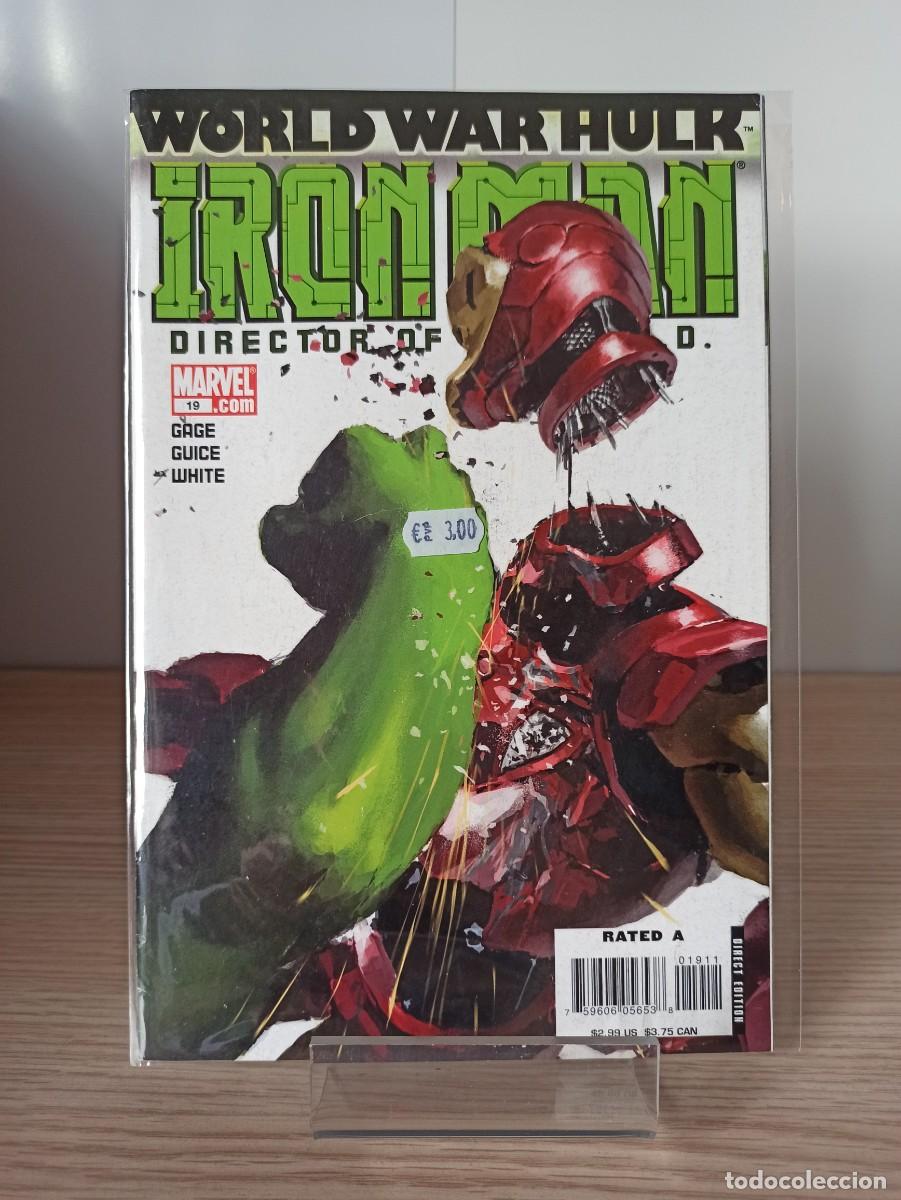 C&oacute;mics: IRON MAN - WORLD WAR HULK (Ed. Marvel) N&ordm; 19 (En ingl&eacute;s original) - Foto 1