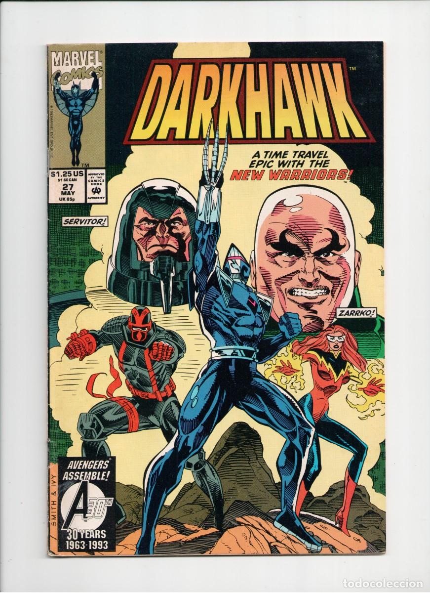 C&oacute;mics: DARKHAWK #27 MARVEL COMICS 1993 + Bagget & Border - Foto 1