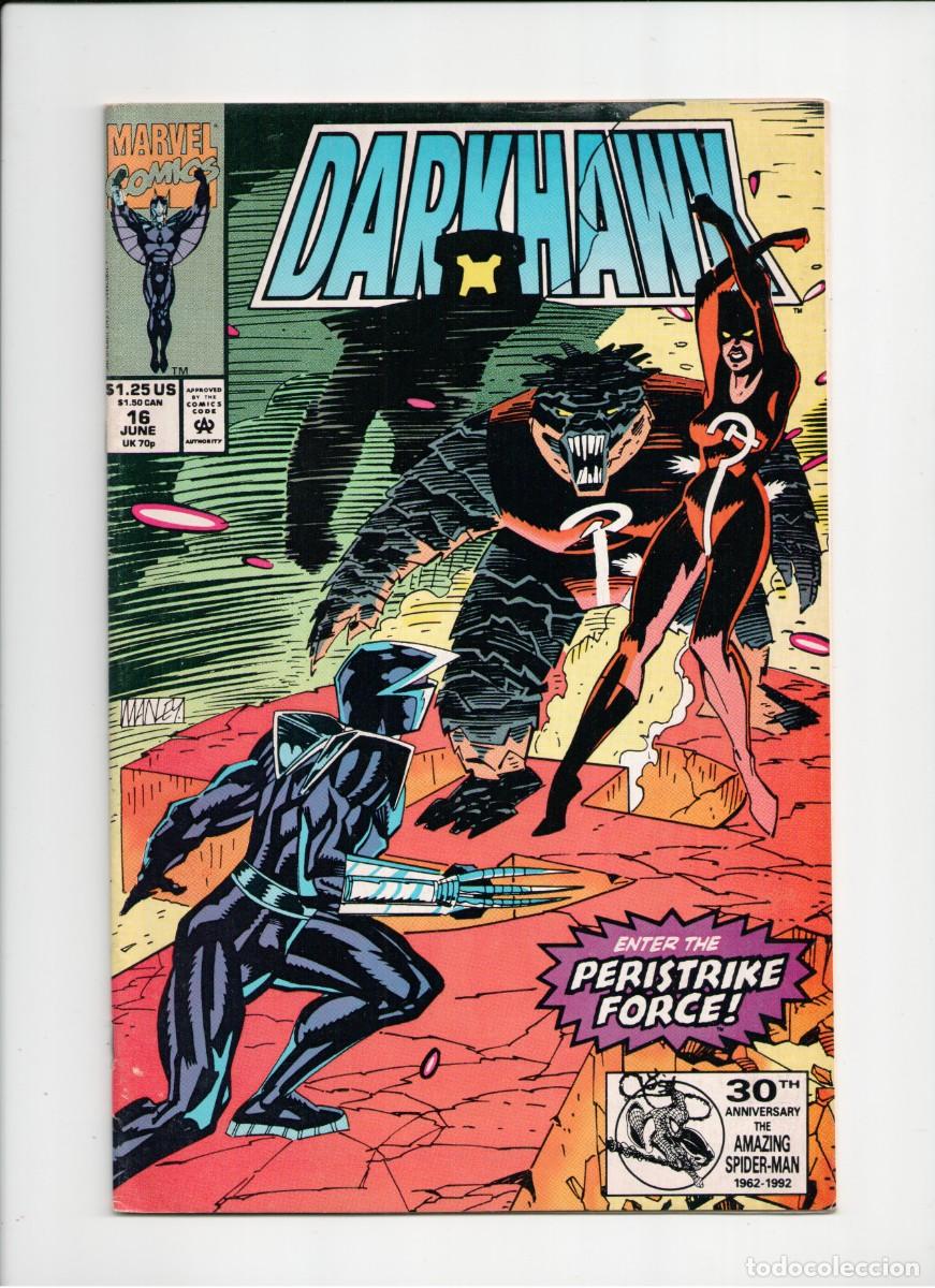 C&oacute;mics: DARKHAWK #16 MARVEL COMICS 1992 - Foto 1