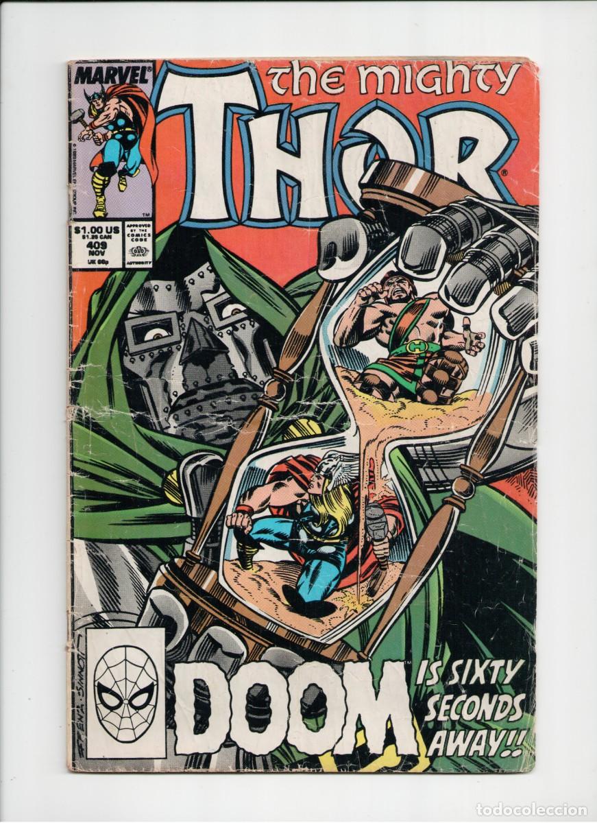 C&oacute;mics: THOR #409 MARVEL COMICS USA 1989 - Foto 1
