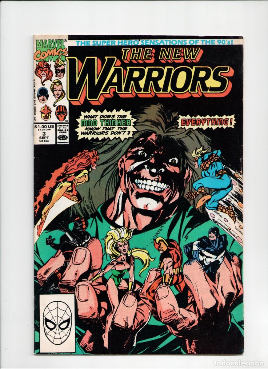 C&oacute;mics: THE NEW WARRIORS #3 MARVEL COMICS 1990 - Foto 1