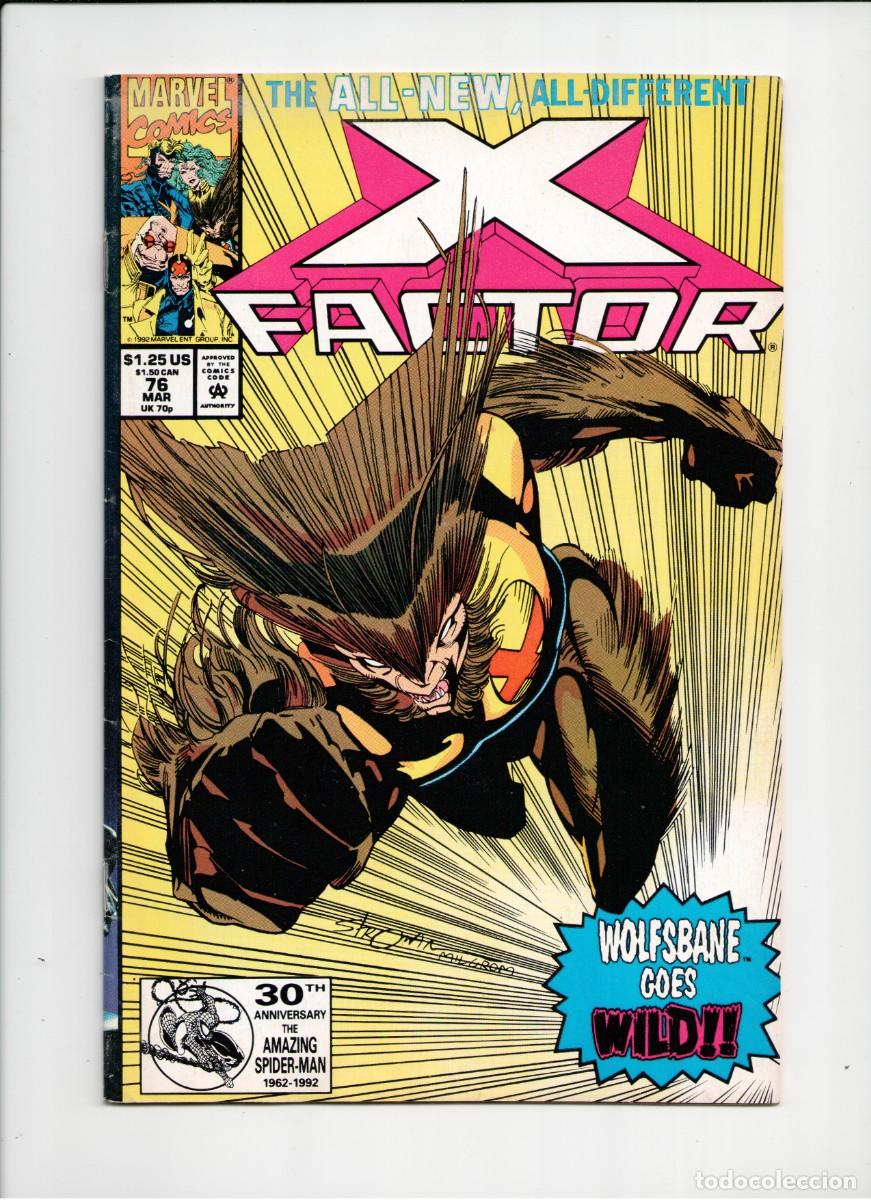 C&oacute;mics: X FACTOR #76 MARVEL COMICS USA 1992 - Foto 1