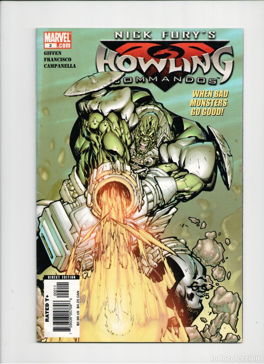C&oacute;mics: NICK FURY&acute;S HOWLING COMMANDOS #1 y #2 MARVEL COMICS USA 2005 - Foto 2