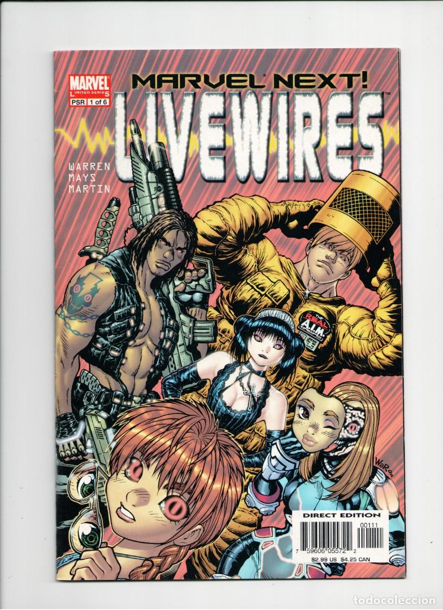 C&oacute;mics: MARVEL NEXT ! LIVEWIRES #1 MARVEL COMICS USA 2005 - Foto 1