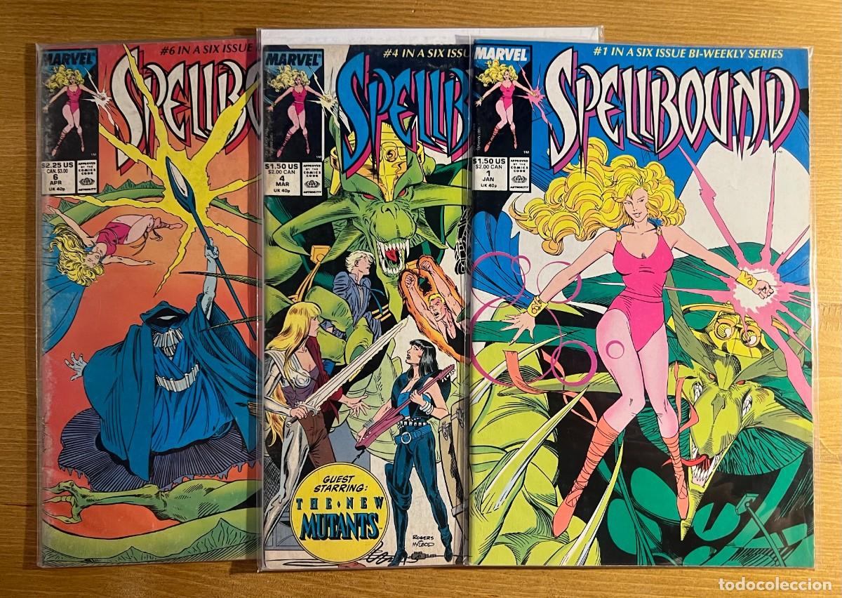 C&oacute;mics: lote 3 comics SPELLBOUND MARVEL USA ingles - Foto 1