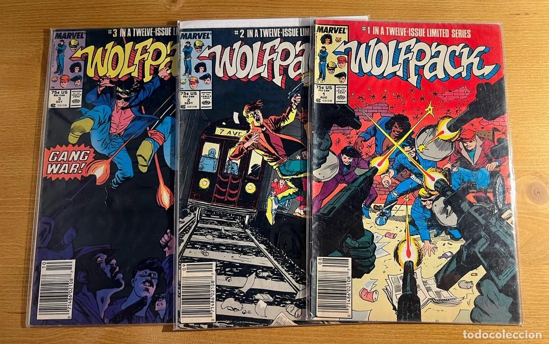 C&oacute;mics: WOLFPACK lote 3 comics en ingles USA MARVEL 1 a 3 - Foto 1