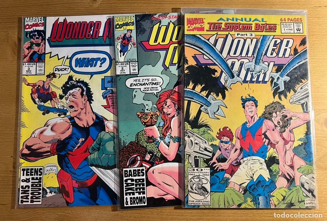 C&oacute;mics: lote 3 comics WONDER MAN en ingles USA Marvel - Foto 1