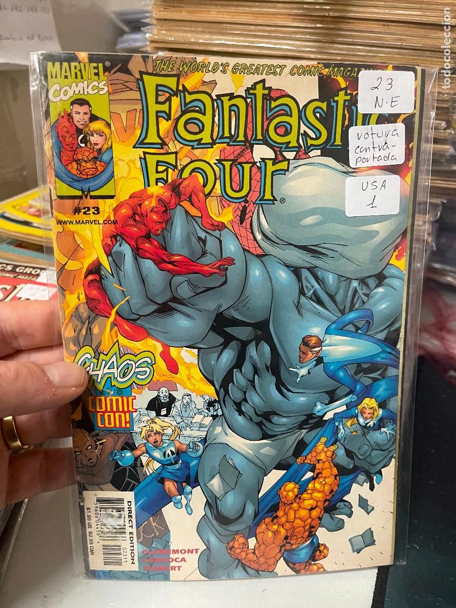 C&oacute;mics: FANTASTIC FOUR MARVEL COMICS NUMERO 23 NORMAL ESTADO - Foto 1