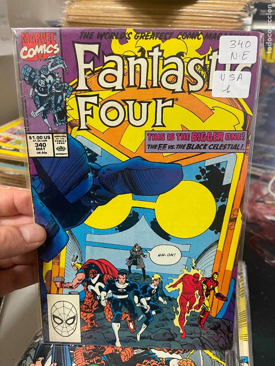 C&oacute;mics: FANTASTIC FOUR MARVEL COMICS NUMERO 340 NORMAL ESTADO - Foto 1