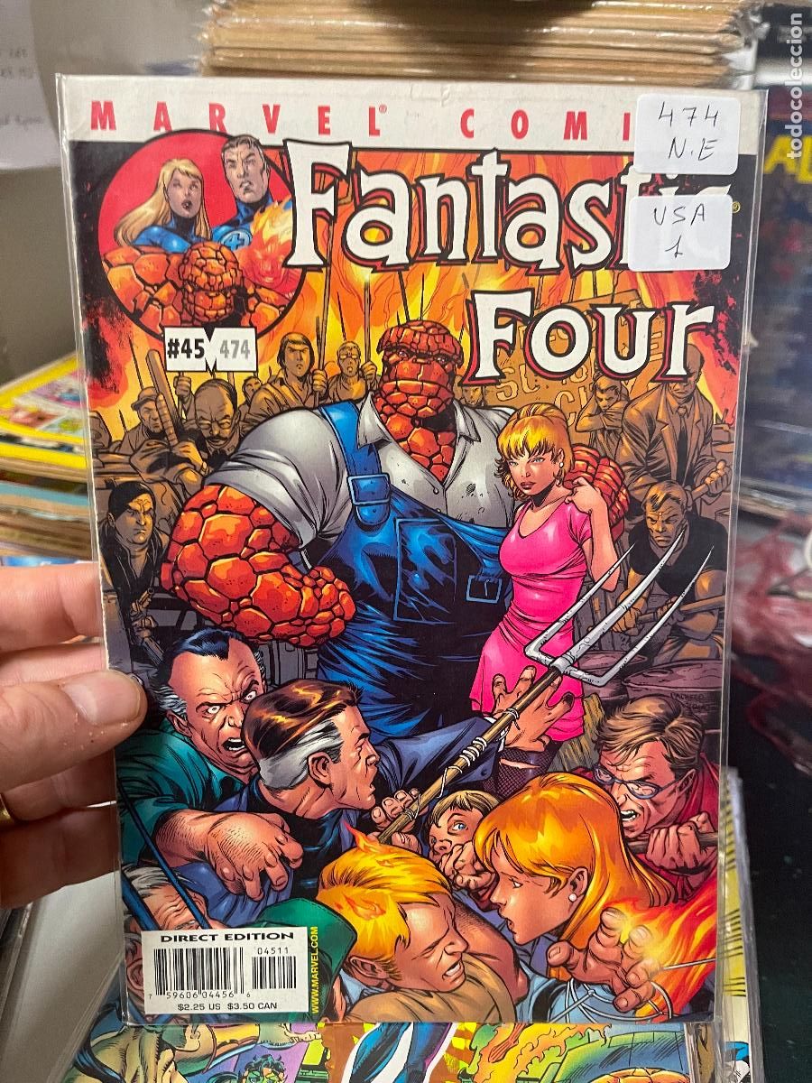 C&oacute;mics: FANTASTIC FOUR MARVEL COMICS NUMERO 474 NORMAL ESTADO - Foto 1