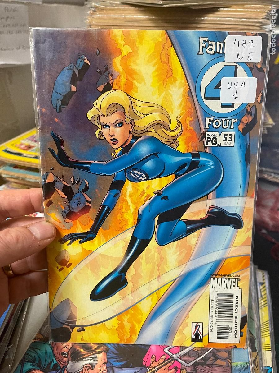 C&oacute;mics: FANTASTIC FOUR MARVEL COMICS NUMERO 482 NORMAL ESTADO - Foto 1