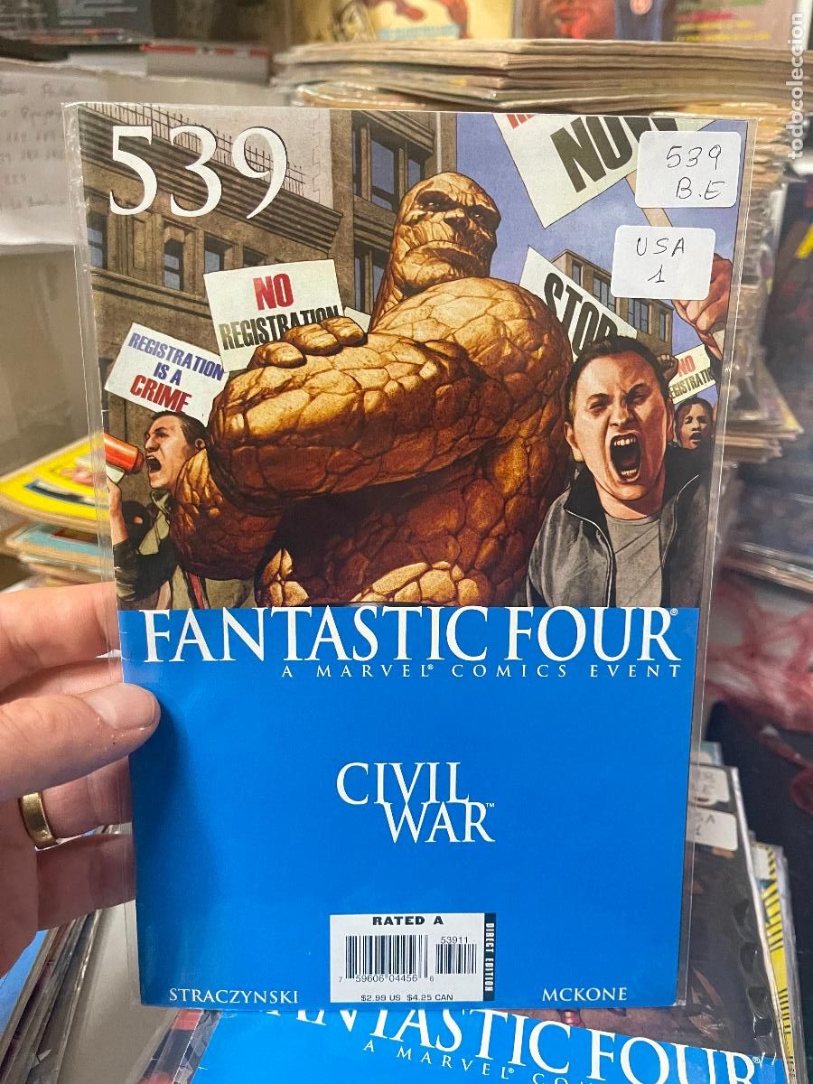 C&oacute;mics: FANTASTIC FOUR MARVEL COMICS NUMERO 539 NORMAL ESTADO - Foto 1