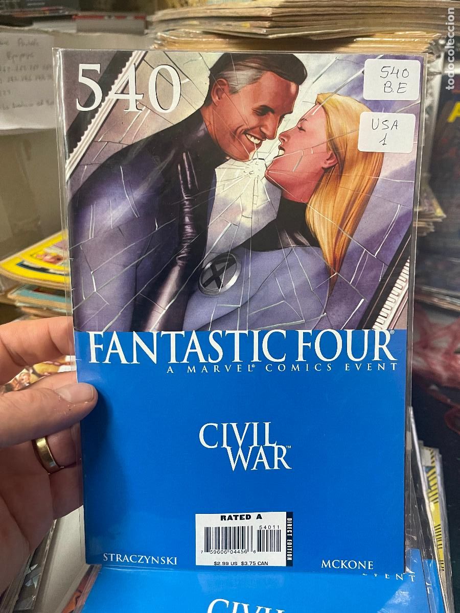 C&oacute;mics: FANTASTIC FOUR MARVEL COMICS NUMERO 540 NORMAL ESTADO - Foto 1